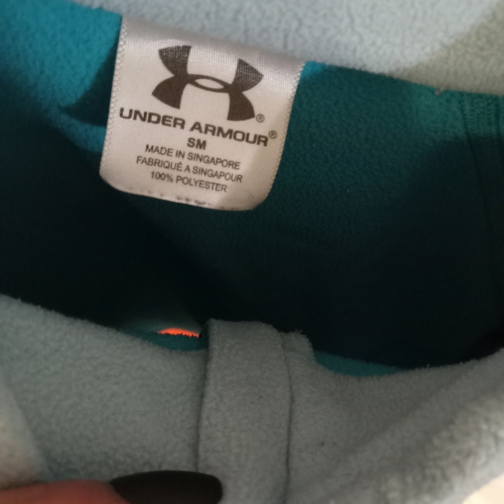 Under Armour sweater turquoise